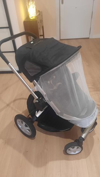 Carro bebe cuco+ silla Quinny Buzz Negro