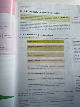 economía de la empresa primero de bachillerato