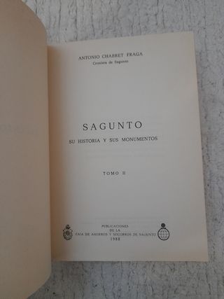 Sagunto, su historia y sus monumentos