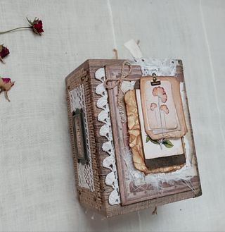 Junkjournal álbum diario vintage