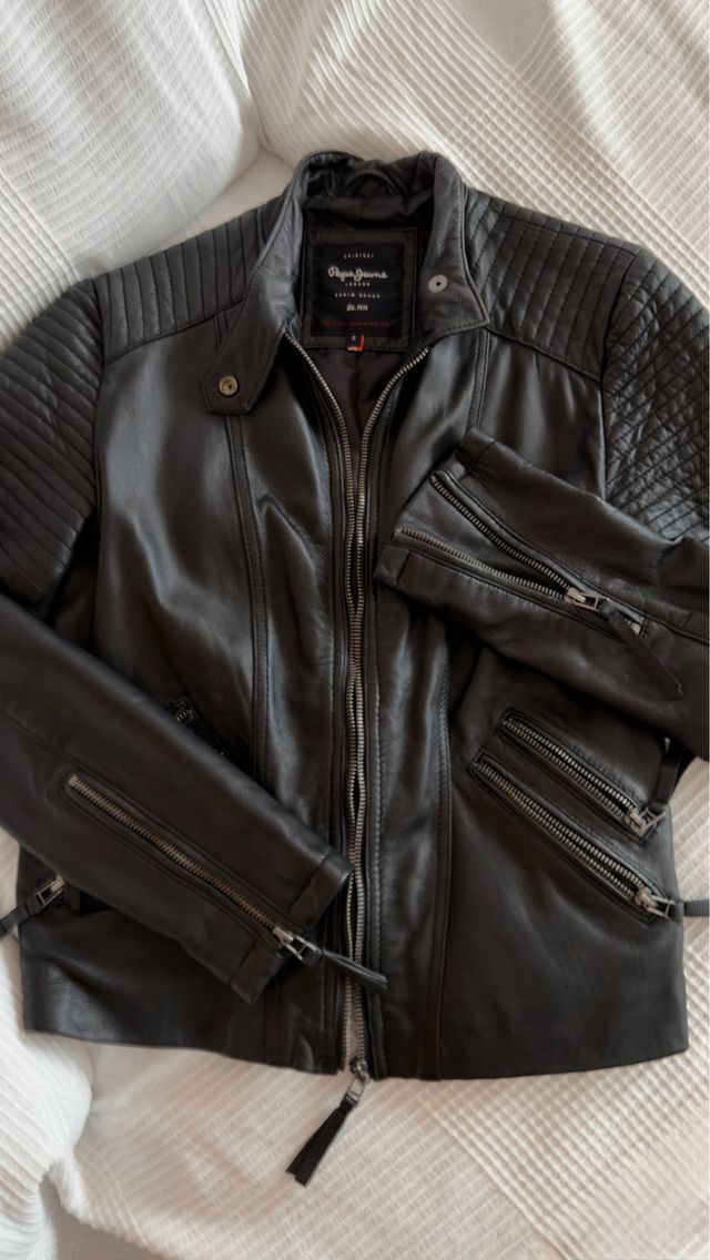 cazadora de cuero Pepe Jeans