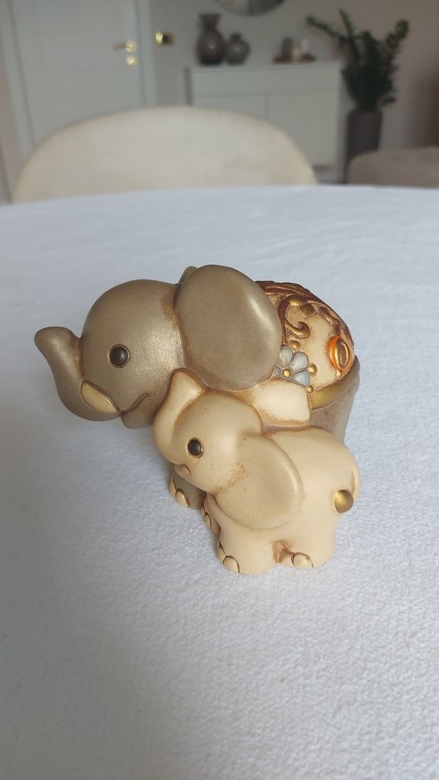 Thun coppia elefanti da collezione