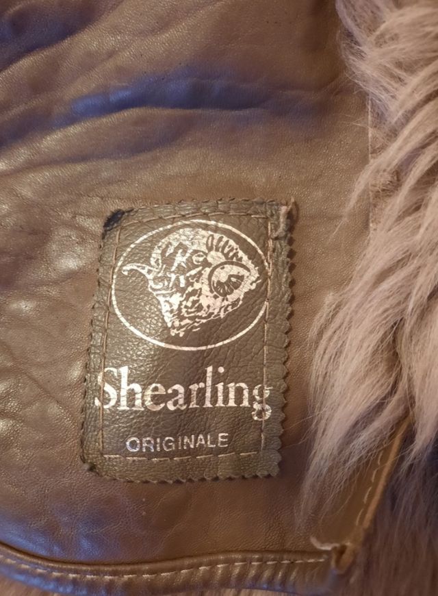 Shearling montone anni '80