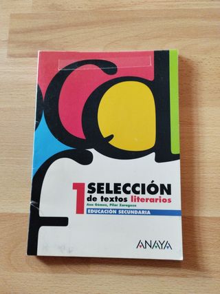 Selección de textos literarios 1