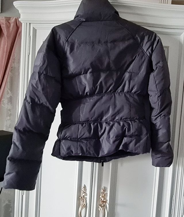 Abrigo Plumas Calvin Klein talla S gris