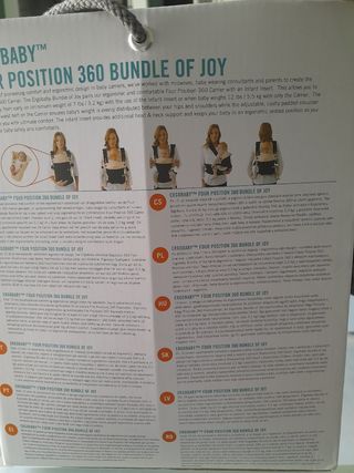 Mochila portabebé Ergobaby