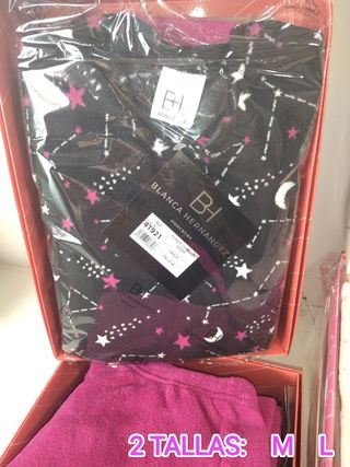 PIJAMAS MUJER BLANCA HERNÁNDEZ A 17,90€  ULTIMOS