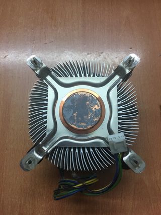 Procesador y ventilador ordenador PC