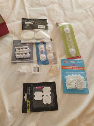 Lote protectores seguridad bebe