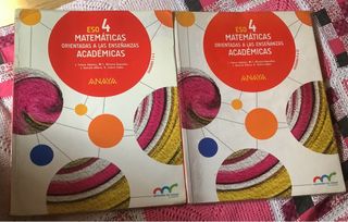 Matematicas academicas 4 ESO