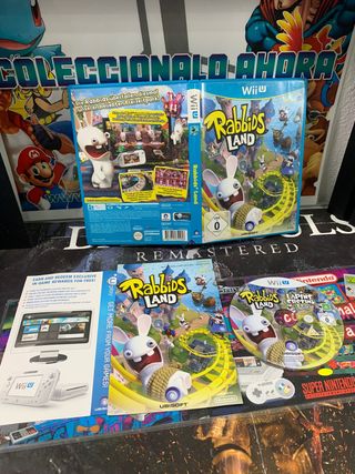 WII U RABBIDS LAND PAL  completó NUEVO