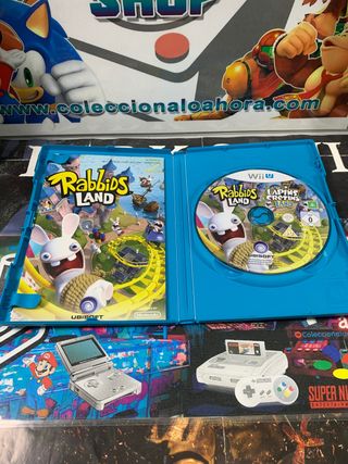 WII U RABBIDS LAND PAL  completó NUEVO