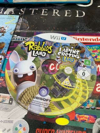 WII U RABBIDS LAND PAL  completó NUEVO
