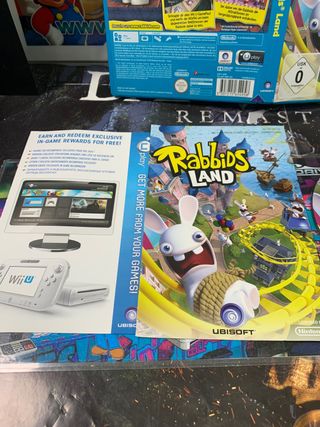 WII U RABBIDS LAND PAL  completó NUEVO