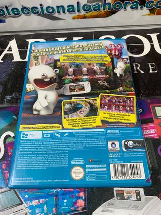 WII U RABBIDS LAND PAL  completó NUEVO