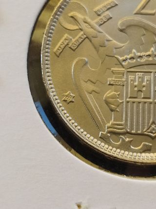 Moneda 25 Pesetas 1957 Francisco Franco 