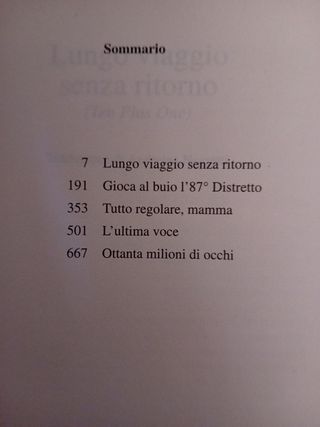 Cinque romanzi 