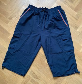 Bermudas pantalón corto o bañador azul mar talla M
