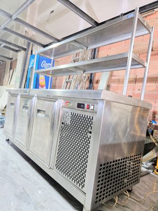 bajo mostrador mesa refrigerada