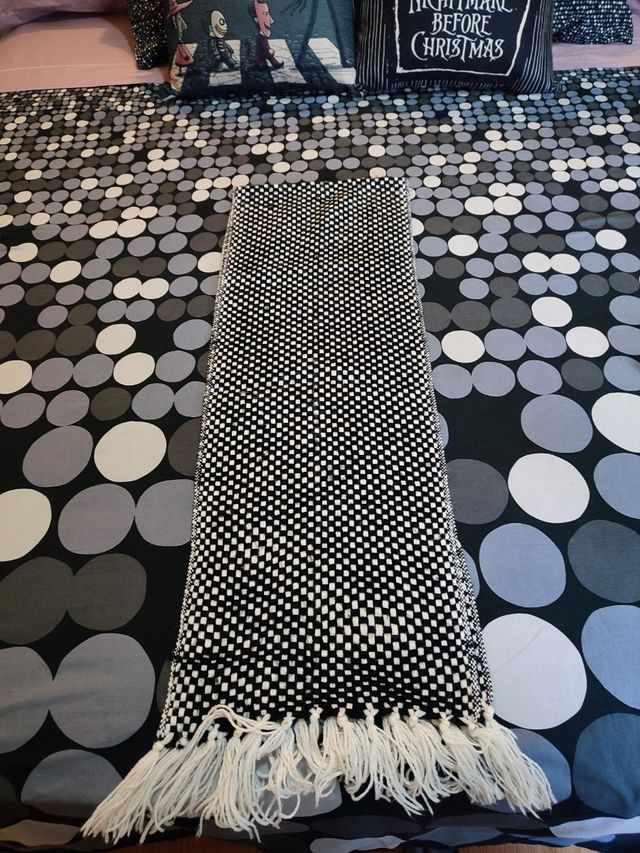 Bufanda de cuadraditos 