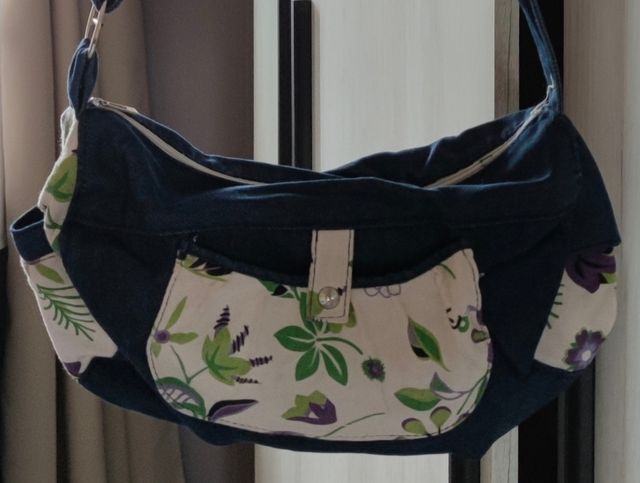 Borsetta in denim da donna