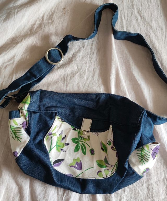 Borsetta in denim da donna