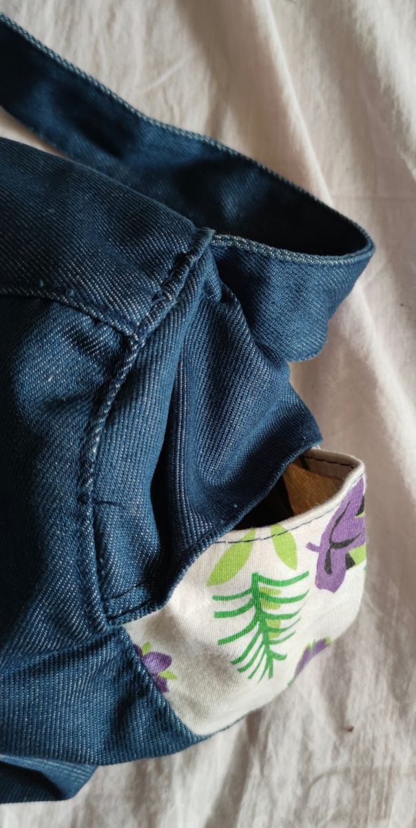 Borsetta in denim da donna