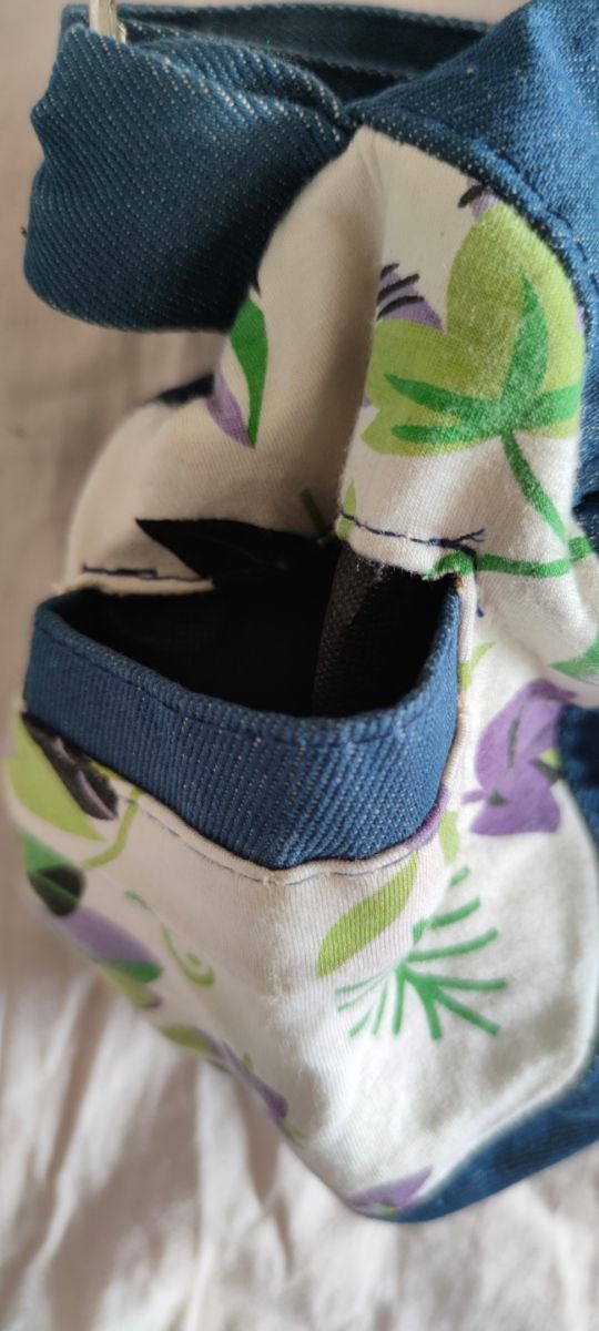 Borsetta in denim da donna