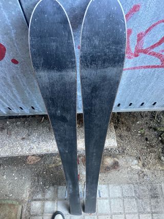 esquies niño con fijaciones