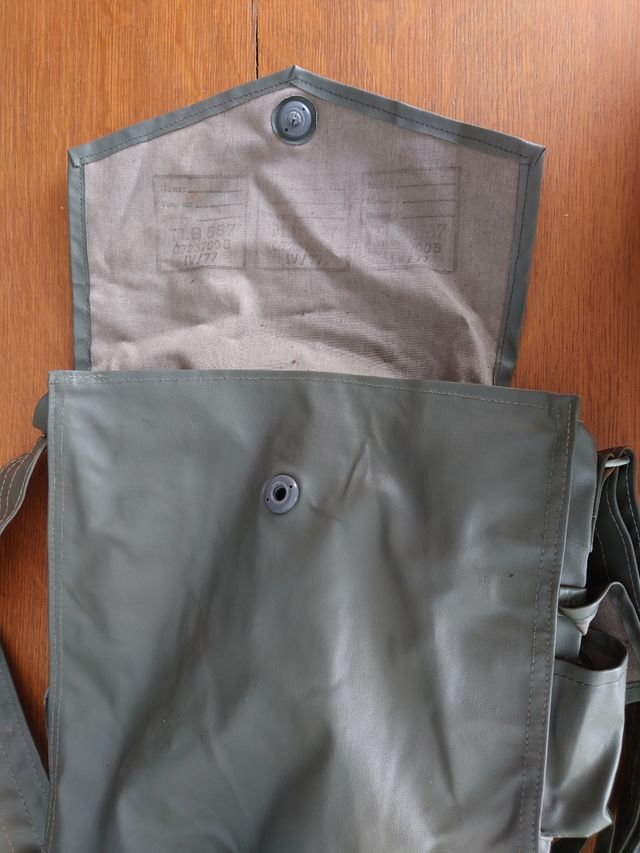 Bolsa de máscara de gas