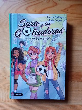 Sara y las goleadoras 4 libros