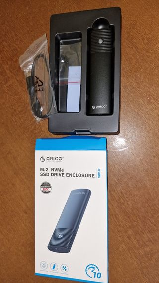 Adaptador NMVE 10Gbps carcasa disco duro,disipador