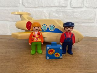 PLAYMOBIL - 1.2.3 Avión (6780)