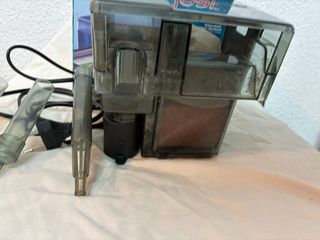 Acuario panorámico 20 ltr. Kit filtro aquaclear.