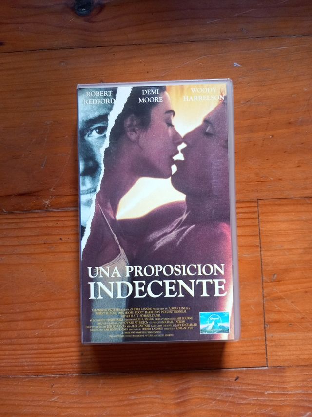 Una Proposicion Indecente VHS