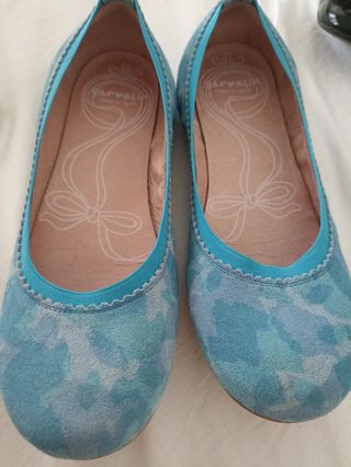 Bailarinas azul turquesa Garvalin 38