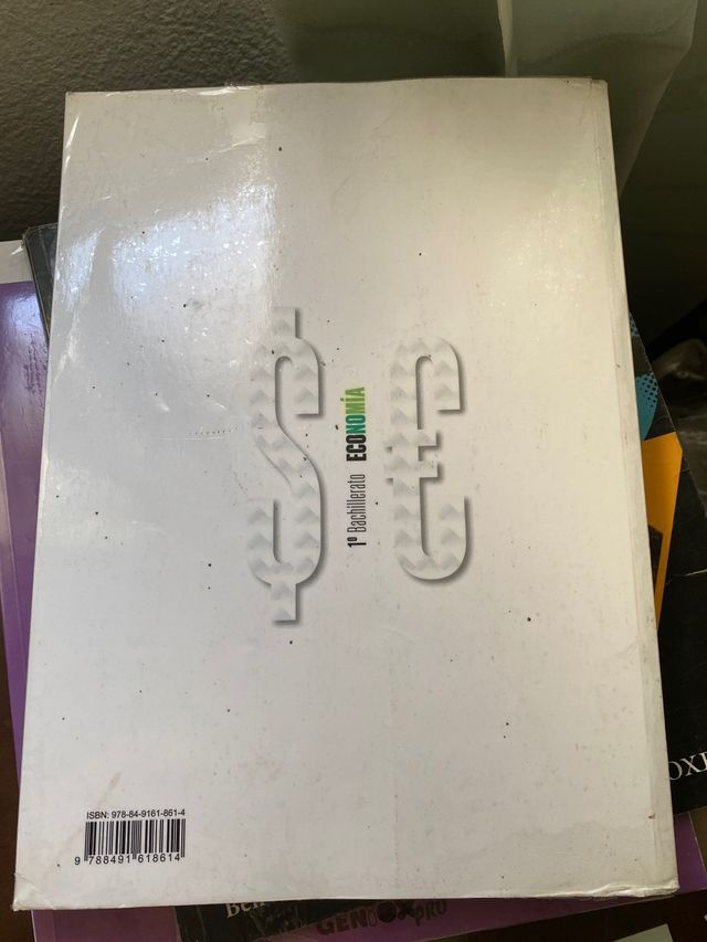 Libro Economia PRIMERO DE BACHILLERATO