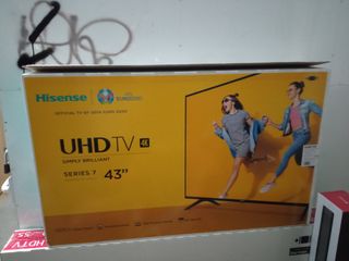 SMART TV 43 HISENSE SERIE 7. 2020. 