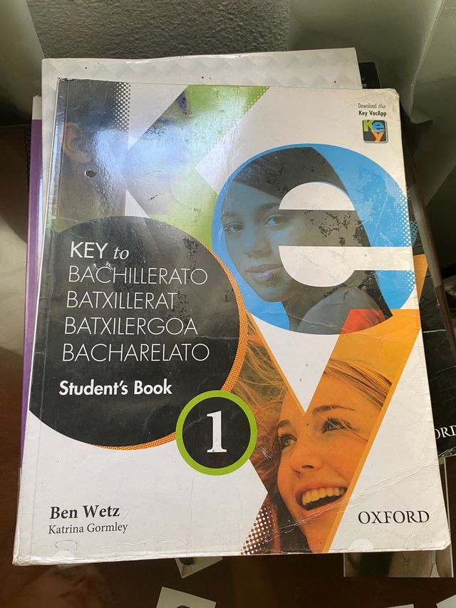 LIBRO INGLES primero de Bachillerato