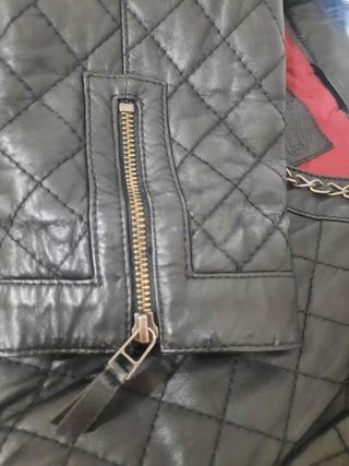 Chaqueta piel Cortefiel