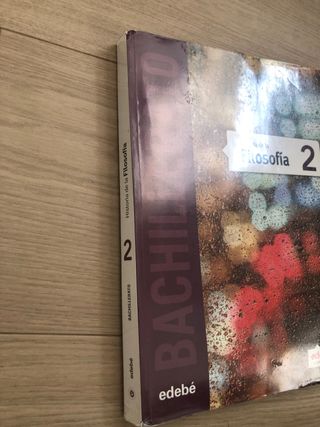 historia de la filosofia 2 bachillerato edebe