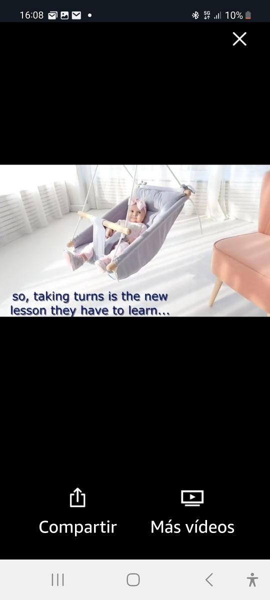 Columpio hamaca Cateam  nuevo