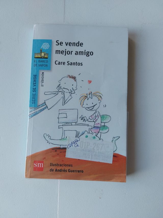 Libro. Se vende mejor amigo. 