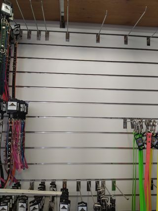 Lamas blancas para colgar