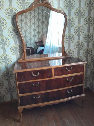 MUEBLE CAJONES HABITACION CON ESPEJO