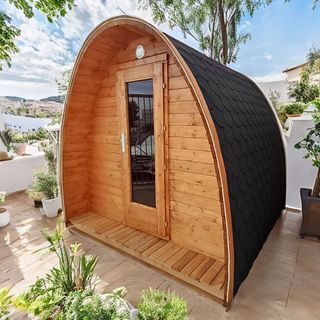 Casa de madera habitación/camping Bianca 6m2