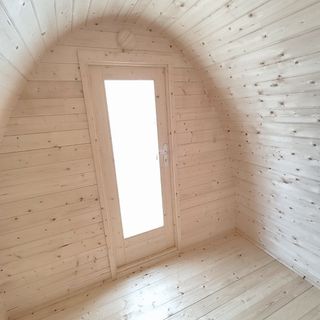 Casa de madera habitación/camping Bianca 6m2