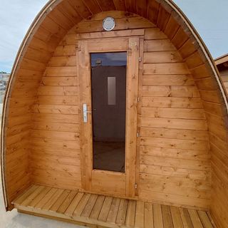 Casa de madera habitación/camping Bianca 6m2