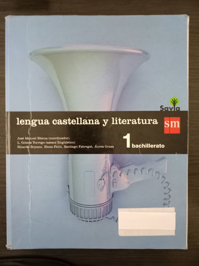 Libro de Lengua y Literatura 1 Bachillerato