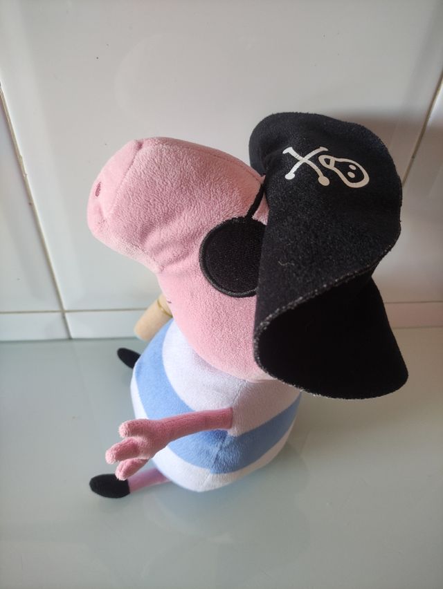 Peluche George pig pirata 